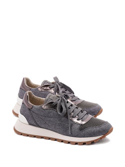 Wool sneaker BRUNELLO CUCINELLI | MZ26G1960C003